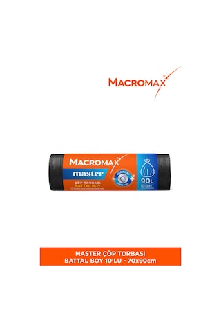 Master Çöp Torbası Battal Boy 10'lu
