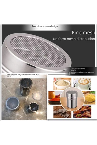 Wezone Stainless Steel Şekillendirici: Fincan, Baharat Ve Kafe Tozu İçin Ağızlı Dağıtıcı, 6.5 11.5 Büyük Boy Kapak Yok Diğer