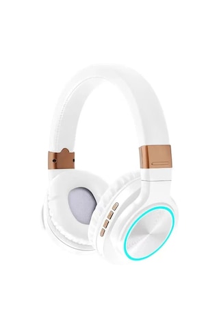 Hz-bt760 Bluetooth Kulaklık Hafıza Kartı Ve Aux Girişli Fm Radyolu Şarjlı Kulaküstü Kablosuz Kulaklık Super Bass