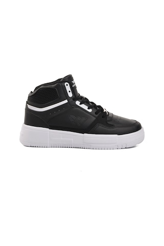 Walkway Berry Hi Siyah-beyaz Bağcıklı Unisex Hi Sneaker 001
