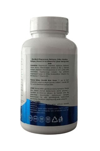 Vıtaworld Magn.cal.zinc.vit D3 Vit K2 Hydrolyzed Coll. 120 Tb