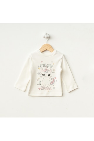 Baby Fou Leopar Desen Yelekli 3'lü Takım Gri