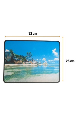 25x32 Cm Küçük Boy Mouse Pad Manzara Ada 5332