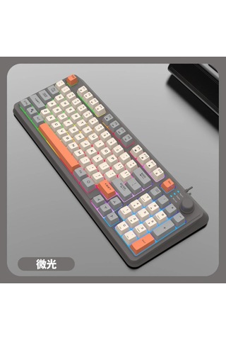 Miaxtreme K82 Numerik Tuş Süper Hafif Süper Sessiz Gaming & Office Göstergeli Ses Ve Rgb Kontrol Oyuncu Klavye