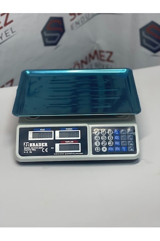 Sönmez Endüstriyel Elektronik Terazi Market Manav Terazi 40 Kg Tartım Terazi