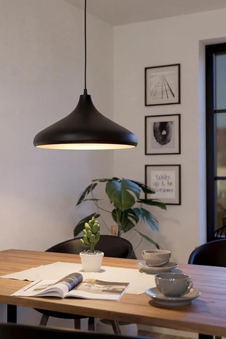 Nova Metal Sarkıt Avize, Bohem Tavan Lambası Ve Salon Oturma Odası Aydınlatması - Siyah - 35 Cm Modern Dekorati Çok Renkli