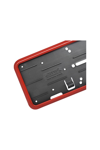 Takmatik Kırmızı Oto Plakalık 1 Adet