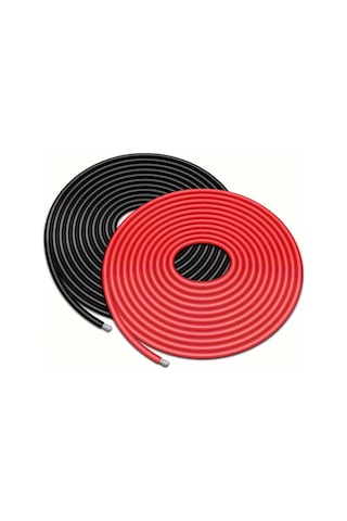 Chuangyinshop 1 Parça Kalaylı Bakır Panel Uzantı Kablosu 10awg Red 40ft 36v Çalışma Voltajı