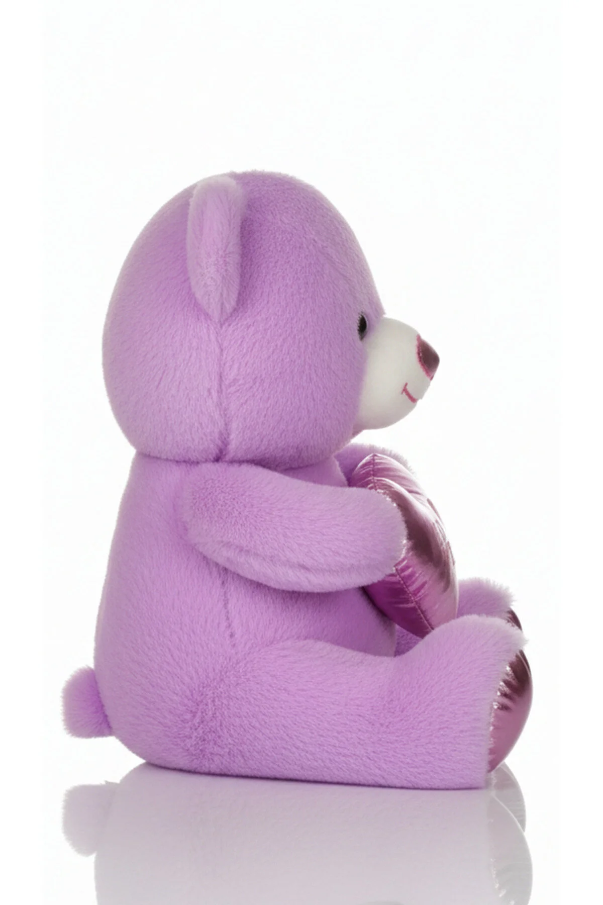 Ayıcık Sevimli Parlak Seri 35cm - Sevimli & Koleksiyon Açık Mor