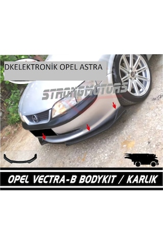 Dkelektronik Opel Vectra B Uzay Kasa Ön Tampon Eki Bodykit Karlık Lip 123 Pionablack