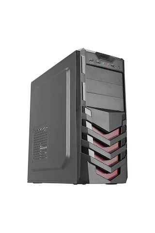 Everest 720R Peak 250W 2 Sata Mesh Midi Tower Bilgisayar Kasası Siyah