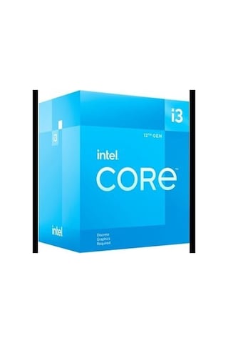 Intel Core İ3 12100f 3,3 Ghz 12 Mb Cache 1700 Pin İşlemci