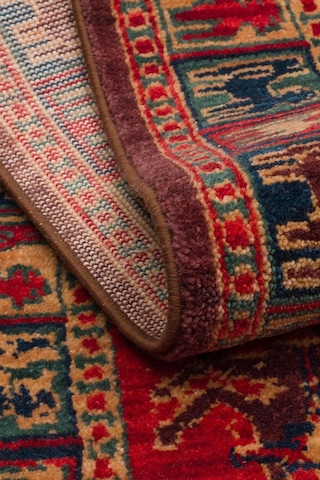 Hoom Rugs Cadis Kdm 08 Red Yeni Zelanda Yünü El Emeği Kara Tezgah Halısı Kırmızı