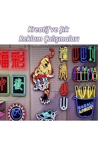 Pm-5288 Silikon Kaplama 12 Volt 100 Metre Beyaz Neon Led Şerit Aydınlatma Diğer