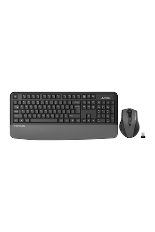 A4 Tech Fg2500s Plus, Gri, Fstyler, 2.4ghz Kablosuz, Türkçe Q, M.medya Klavye Mouse Set Lazer A4 Tech Fg2500s Plus, Gri, Fstyler, 2.4ghz Kablosuz, Türkçe Q, M.medya Klavye Mouse Set Lazer