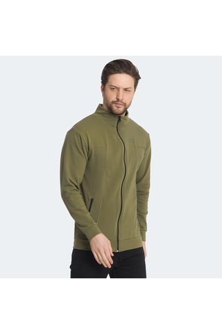 Slazenger KAGISONA IN Erkek Sweatshirt Haki