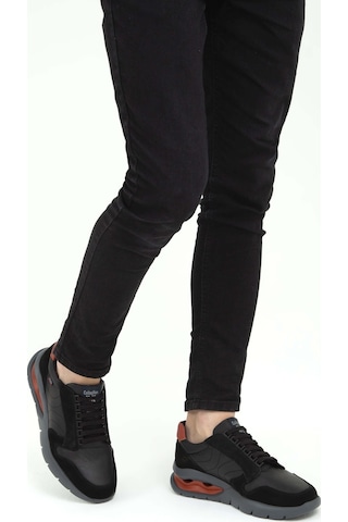 Callaghan Erkek Hakiki Deri Siyah Sneakers & Spor Ayakkabı 618 45413 Erk Ayk Sk22/23 Negro Siyah