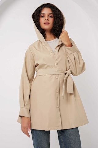 Bigdart Gabria Çıtçıtlı Trenchcoat Bej