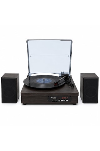 Dosound Ds-022 Nostaljik Bluetooth Pikap Çalar Usb Sd Kart Fm Radyo 1 Adet