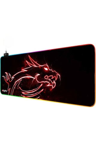 Digipod Gaming Oyuncu Mousepad Rgb Gaming Oyuncu Pad Kaymaz Taban 70 X 30 4mm Kalınlık 700x300mm