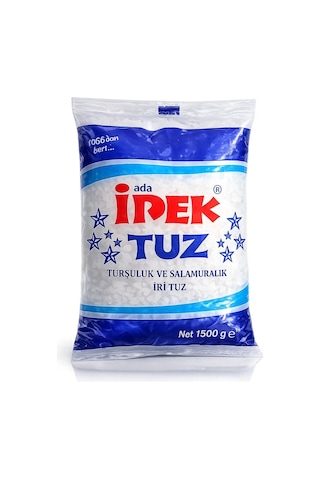 İpek Tuz İri Salamura 1500 Gr X 10 Adet