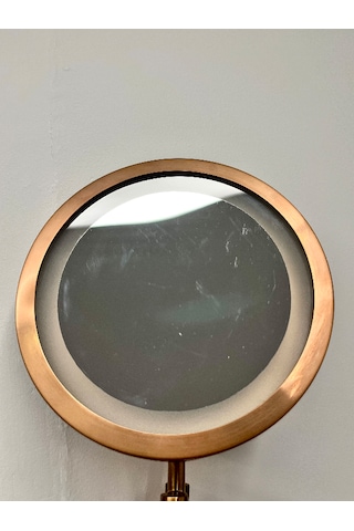 Led Makyaj Aynası 3x Büyüteçli Pvd Kaplama Rose Gold Ayna