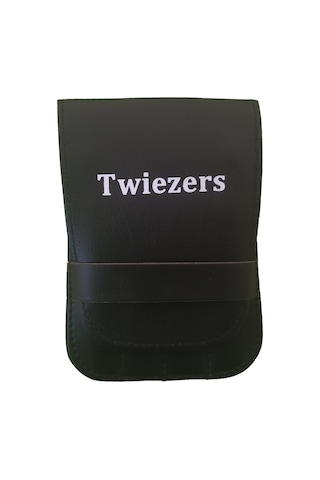 Twiezers Twzset4001 Deri Çantalı Paslanmaz Çelik Cımbız Seti 4'lü
