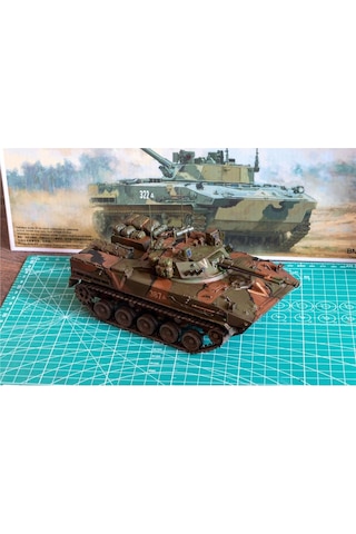 Trumpeter 09582 1/35 Ölçek, Rus Bmd-4m Paletli Piyade Savaş Aracı, Plastik Model Kiti-55658