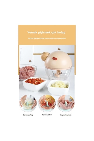 Maoyaya Ellecelenmiş Çok Fonksiyonlu Sarımsak Öğütücü Beyaz Beyaz