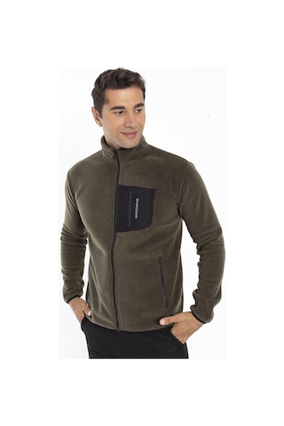 Crozwise Tam Fermuarlı Erkek Polar Sweat Shirt 001