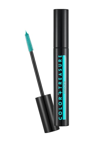Flormar Color Treasure Hacim Veren & Yüksek Pigmentli Renkli Maskara 004 Turquoıse