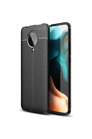 Xiaomi Poco F2 Pro Kılıf Zore Niss Silikon Kapak Siyah