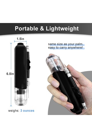 Spor Topları İçin Basketbol Topu Pompası 10 Adet İğne Ve 2 Adet Nozul İle