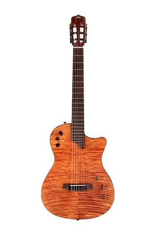 Cordoba Stage Thinbody Elektro Klasik Gitar Natural Amber