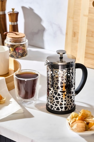 Karaca Nico French Press 1000 Ml Gümüş