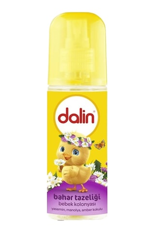 Dalin Kolay Tarama Spreyi Badem Yağlı 200 Ml + Dalin Bebek Kolonyası Sprey Sprey Bahar Tazeliği 100 Ml