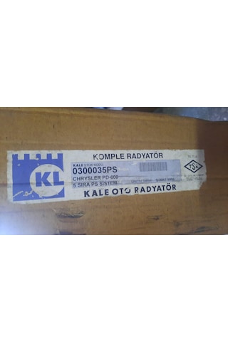 As 600 Radyatör Kale 030035ps