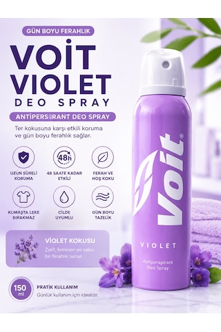Voit Violet Kadın Sprey Deodorant 150 ML