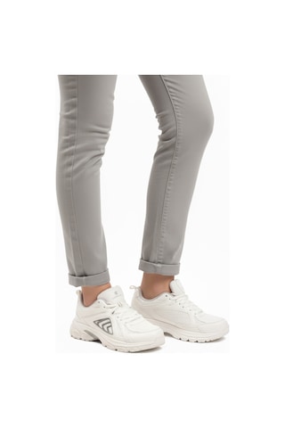 Hammer Jack Beyaz Hafızalı Taban Hafif Esnek Fileli Unisex Spor Ayakkabı Dipper G Beyaz