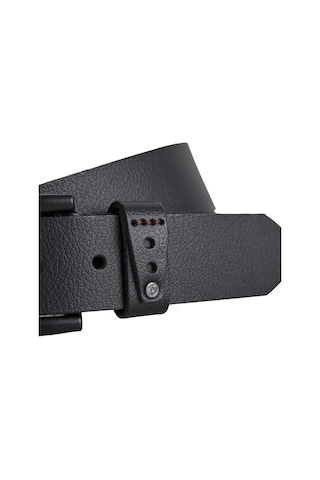 Bad Bear Fade İn Belt Siyah Deri Erkek Kemer - 125 Cm Siyah