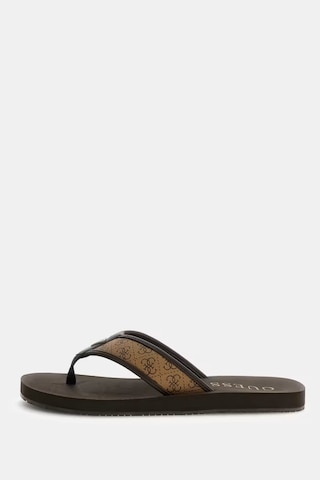 Guess Dingle Erkek Terlik Fmjdınfal21 Kahve