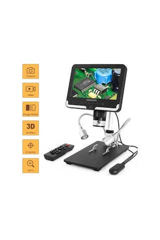 Andonstar AD206 3D Effect 7inç Ekranlı 1080P Dijital Mikroskop