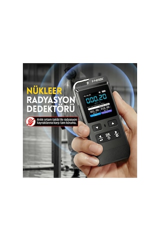 Gc-02 Geiger Sayacı Nükleer Radyasyon Test Cihazı