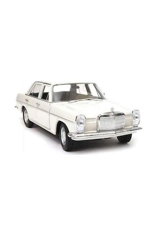 Mercedes Benz 220 Diecast 1.24 Ölçek Büyük Boy Metal Ojinal Lisanslı Araba Kapılar Açılır