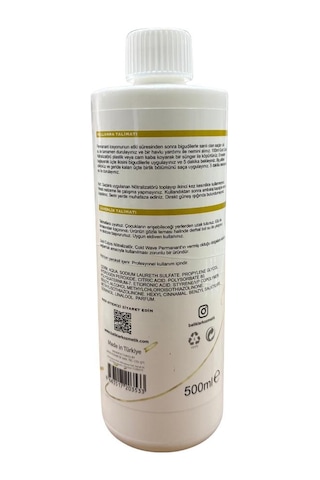 Gold Colors Premium Nötralizatör Permanant Sabitleyici 500 Ml