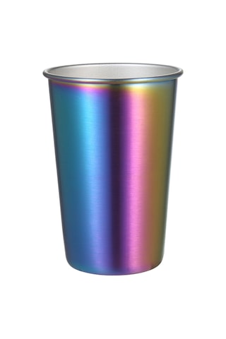 Jeemson 304 Paslanmaz Çelik 500ml İçecek Bardağı - Kırılmaya Dayanıklı Tek Katmanlı Kahve Bardak, Renkli Seçenekler Diğer