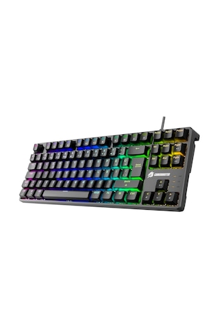 Gamebooster G23b Enigma Tkl Rainbow Aydınlatmalı Red Switch Mekanik Siyah Oyun Klavyesi
