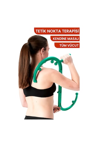 Tetik Noktası Masaj Kancası Boyun Sırt Omuz Ayak Bacak Giderici Derin Doku Masaj Aleti Diğer