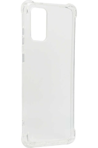 Mobilteam Galaxy Uyumlu S20 Plus Kılıf Kamera Korumalı Nitro Anti Shock Silikon - Renksiz Renksiz