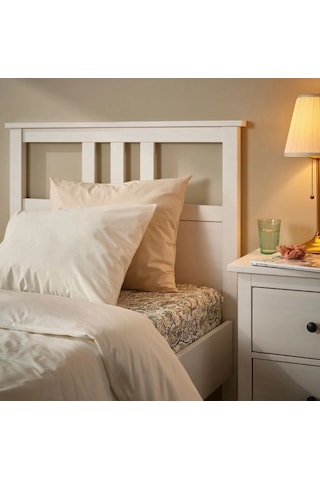 Ikea Rodgersıa Tek Kişilik Çarşaf 90 X 200 Cm Yeşil - Beyaz Beyaz - Yeşil